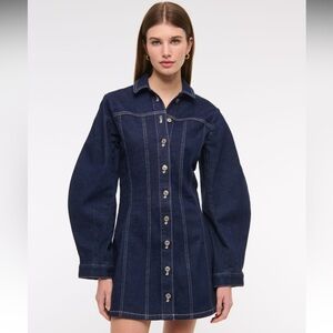 Abercrombie & Fitch barrel sleeve dress